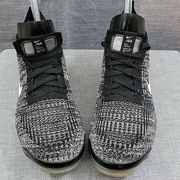 Nike Vapormax Flyknit 3 Oreo Sneakers men\'s SZ 11.5  black White AJ6900-002 main image 10